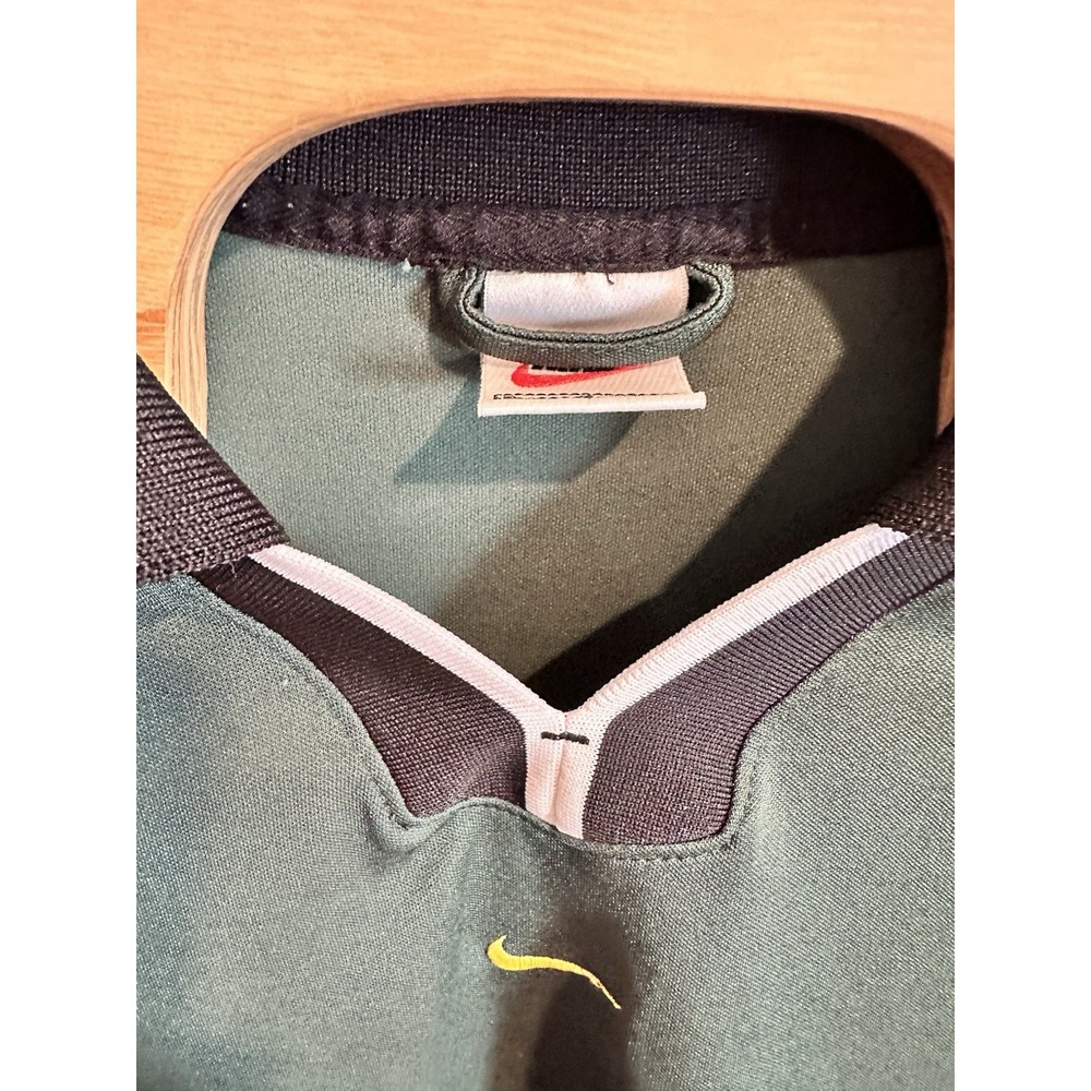 Vintage Nike Jersey Green Yellow Men's Size‎ Medium - Picture 4 of 4